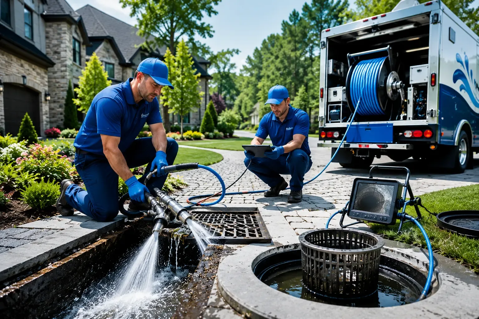 Local outdoor drain cleaning professionals in Blandburg, PA