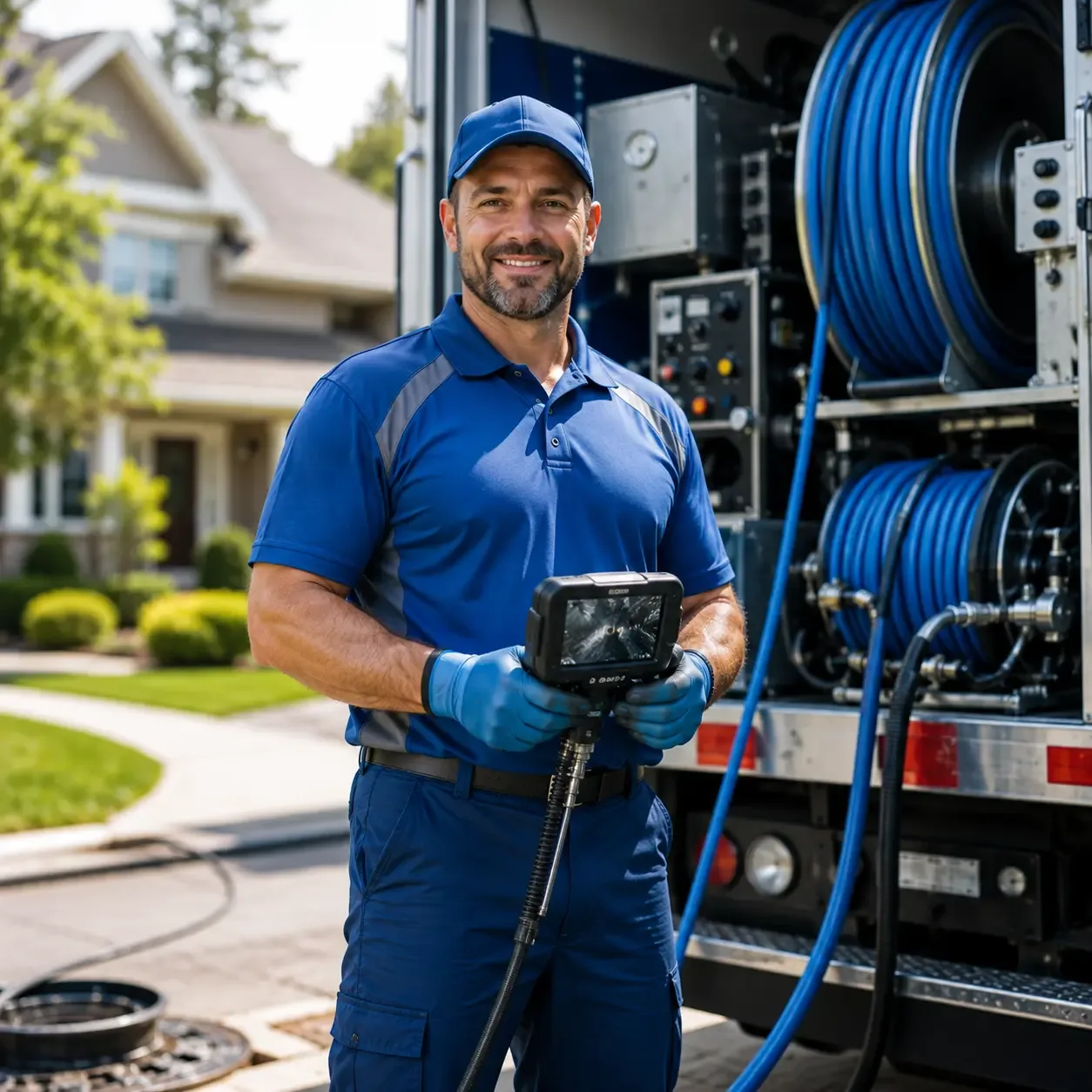 Local outdoor drain cleaning specialists in Blandburg, PA